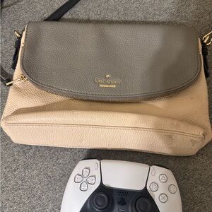 Kate Spade Crossbody Bag in Gray and Cream